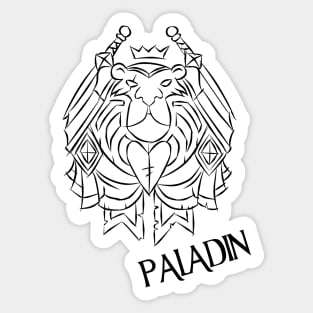 Paladin Crest Sticker